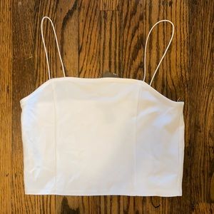 NWT Forever 21 Cropped Cami with Elastic Straps